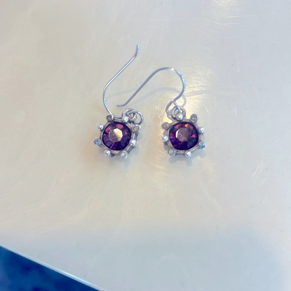 Charming Purple Earrings